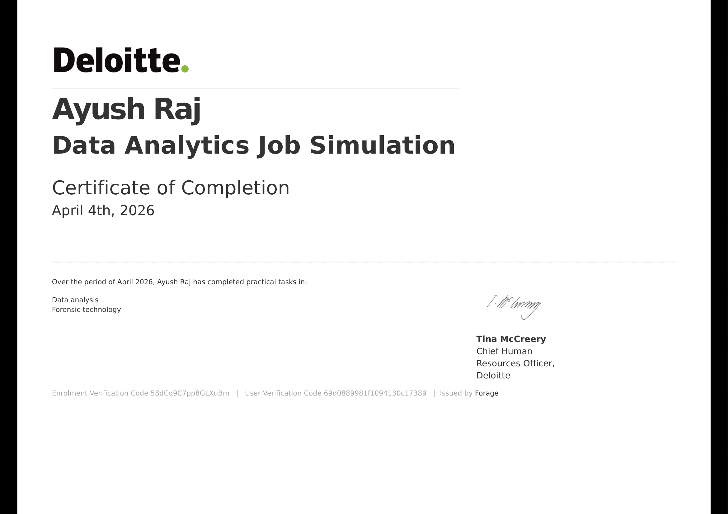 Data Analytics Job Simulation